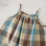 【66-90cm】セットアップ ベビー 女の子 チェック柄 - 画像 (9)