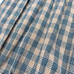【66-90cm】ロンパース ベビー 肩フリル レース 丸襟 チェック - 画像 (10)