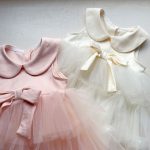 【73-100cm】ワンピース ベビー 女の子 韓国風 多層チュール 丸襟 - 画像 (13)