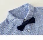 【73-110cm】セットアップ シャツ＆サロペット フォーマル - 画像 (12)