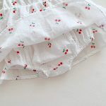 【66-90cm】ワンピース ベビー服 女の子 総柄さくらんぼ - 画像 (12)