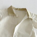 【66-90cm】半袖カバーオール ベビー シンプルコットン - 画像 (8)
