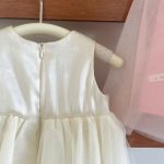 【73-100cm】ワンピース  ベビー 女の子 韓国風 蝶結び チュール - 画像 (13)