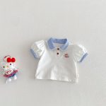 【73-120cm】シャツ パフスリーブ 可愛い 女の子 - 画像 (5)