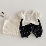 【73-110cm】キャミソールorTシャツorボトムス 蝶結び 女の子 おしゃれ - 画像 (9)