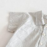【73-100cm】セットアップ ベビー 男の子 韓国風 シンプル 無地 - 画像 (9)