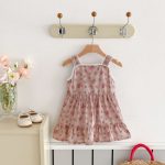 【90-140cm】ワンピース 女の子 おしゃれ 花柄 レトロ - 画像 (8)