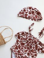 【80-130cm】水着 フリルデザイン UVカット リゾート スイムウェア - 画像 (17)