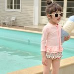 【80-135cm】水着 リボン チェリー スウィート スイムウェア - 画像 (3)