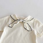 【66-90cm】ロンパース 蝶ネクタイ シンプル おしゃれ ベビー服 - 画像 (12)