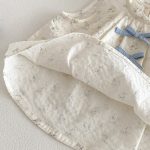 【73-100cm】セットアップ トップス＆パンツ ベビー 女の子 小花柄 ノースリーブ レース裾 - 画像 (10)