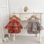 【73-100cm】セットアップ ベビー おしゃれ チェック柄 お出かけに - 画像 (6)