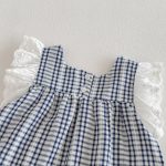 【73-100cm】セットアップ ベビー 女の子 チェック フリルスリーブ - 画像 (11)
