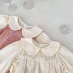 【66-90cm】 二点セット 可愛い ローズ 女の子 おしゃれ ワンピース&ロンパース - 画像 (12)