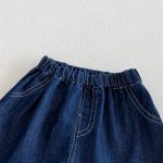 【73-100cm】シャツ or デニムショートパンツ ベビー 男の子 韓国風 ストライプ - 画像 (11)