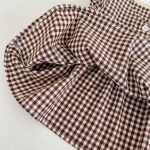【66-100cm】セットアップ ベビー チェック フリル トップス＆パンツ - 画像 (15)