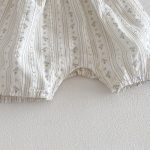 【66-90cm】セットアップ Tシャツ＆サロペット ベビー 小花柄 フリルスリーブ - 画像 (11)