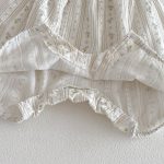 【66-90cm】セットアップ Tシャツ＆サロペット ベビー 小花柄 フリルスリーブ - 画像 (12)