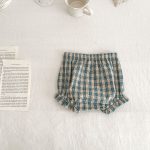 【66-100cm】セットアップ ベビー 女の子 フリル袖 チェック - 画像 (12)