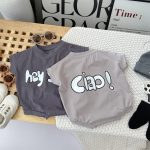 【66-90cm】ロンパース hey you シンプル 可愛い ベビー服 - 画像 (11)