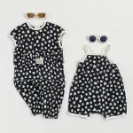 【66-90cm】オールインワン ベビー キャミプリント - 画像 (6)