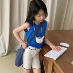 【80-130cm】ショートパンツ 女の子 可愛い フリルバタフライ柄 - 画像 (10)