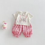 【73-120cm】Ｔシャツ 可愛い ガールズ 着心地良い トップス - 画像 (13)