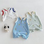 【66-90cm】ロンパース ノースリーブ カートゥーン 可愛い ベビー服 - 画像 (7)
