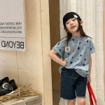 【80-130cm】半袖Ｔシャツ 女の子 プリント シンプル 韓国風