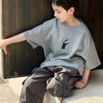 【90-160cm】半袖Tシャツ 男の子 プリント トレンド - 画像 (3)