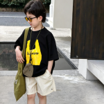 【90-160cm】半袖Tシャツ 男の子 プリント ストリート風 - 画像 (5)