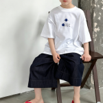 【100-170cm】ショートパンツ 男の子 ワイドレッグ 履きやすい - 画像 (5)