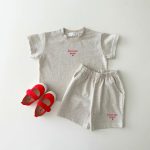 【90-150cm】セットアップloves me more肌触り良い - 画像 (3)