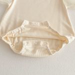 【66-90cm】セットアップ ベビー パフスリーブ ロンパース&キャミソール - 画像 (15)