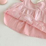 【73-100cm】セットアップ ベビー 女の子 刺繍 フリル - 画像 (13)