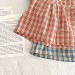 【66-100cm】セットアップ ベビー 女の子 フリル袖 チェック - 画像 (16)