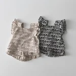 【73-100cm】セットアップ ベビー 女の子 チューリップ柄