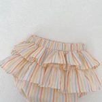 【73-110cm】セットアップ ベビー 女の子 カラフル ストライプ - 画像 (15)