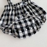 【66-100cm】トップス or サロペット ベビー チェック お出かけに - 画像 (15)