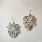 【73-100cm】セットアップ ベビー おしゃれ チェック柄 - 画像 (8)