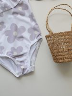【80-130cm】水着 フリルデザイン UVカット リゾート スイムウェア - 画像 (23)