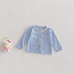 【73-120cm】カーディガン 柔らか リブ おしゃれ - 画像 (6)