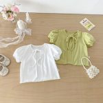 【73-110cm】セットアップ Tシャツ&キャミソール 柔らか 無地 シンプル 女の子 - 画像 (11)
