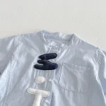 【73-100cm】セットアップ ベビー 英字 カジュアル - 画像 (6)