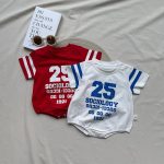 【66-90cm】ロンパース メリカンスポーツ カジュアル ベビー服 - 画像 (2)
