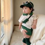 【73-100cm】セットアップ ダイナソー 可愛い トップス＆ボトムス - 画像 (5)