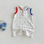 【66-90cm】ロンパース ノースリーブ カートゥーン 可愛い ベビー服 - 画像 (4)