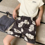 【80-130cm】ショートパンツ 女の子 ウエストゴム カートゥーン - 画像 (3)