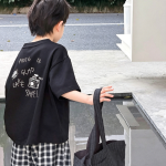 【90-160cm】半袖Tシャツ 男の子 プリント トレンド - 画像 (4)