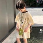 【100-170cm】半袖Ｔシャツ 男の子 ボーダー柄 カジュアル - 画像 (5)